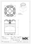 MaxxMacro Chuck Extension 100MM Aluminum print