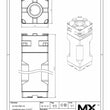 MaxxMacro 54 (System 3R) Chuck Extension 6 Inch QuickChuck print