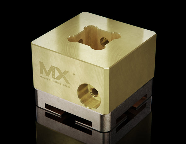 MaxxMacro (System 3R) Brass Pocket Electrode Holder S20 front