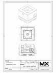 MaxxMacro (System 3R) Brass Pocket Electrode Holder S30 print