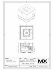 MaxxMacro (System 3R) Stainless Pocket Electrode Holder S25 print