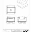 MaxxMacro (System 3R) Aluminum U30 Slotted Electrode Holder print