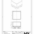 MaxxMacro (System 3R) Aluminum Blank Electrode Holder print