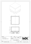 MaxxMacro (System 3R) 54 Stainless Blank Electrode Holder print