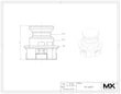 MaxxMacro (D/C) Performance Manual 60527 Drawbar Stainless