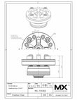 MaxxMacro (System 3R) Chuck Pneumatic 3R-SP7359 Rust Resistant print