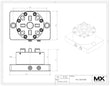 MaxxMacro Actuación mandril 61046 Mesa CNC Neumática mandril