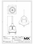 Maxx-ER (Erowa) Probe  ER-008638 Centering Sensor Stationary 8MM TIP print