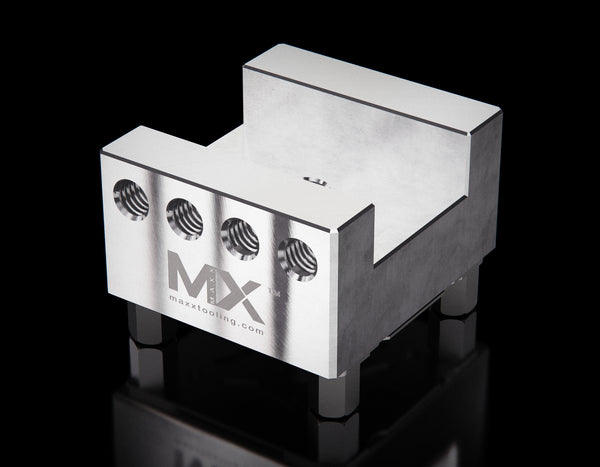 Maxx-ER (Erowa) Electrode Holder Aluminum Slotted U30 front