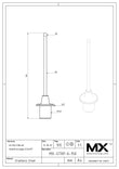 MaxxMacro & Maxx-ER Stationary Probe Replacement Tip 6mm x 150MM