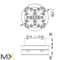 Maxx-ER (Erowa) 37970 EDM Pneumatic Chuck D100 print